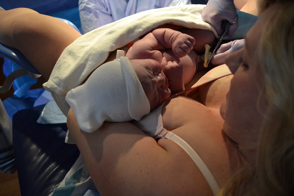 Geburt im Krankenhaus