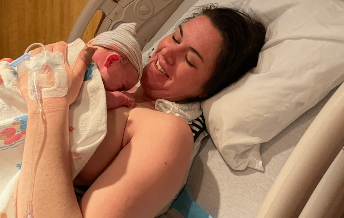 825| 2nd Unmedicated Hospital Birth and Positive Postpartum – Rachael DeGraffenried