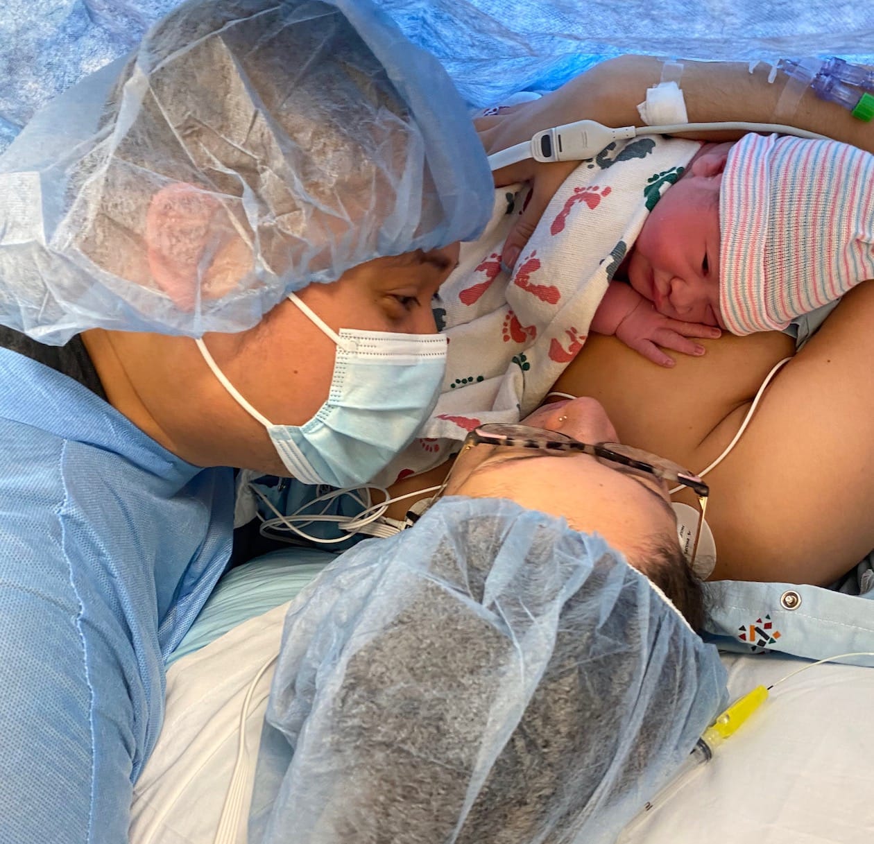 835| Emergency C-Section & Healing Cesarean Birth after Ectopic Pregnancy – Merasha Jovez